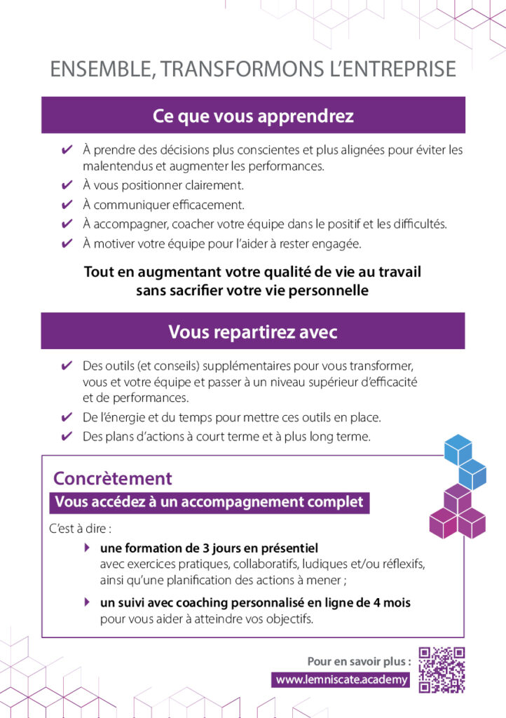 accompagnement des managers - description